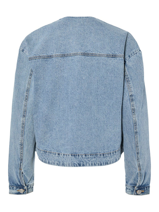 PCTrianna Denim Jacket Light Blue Denim