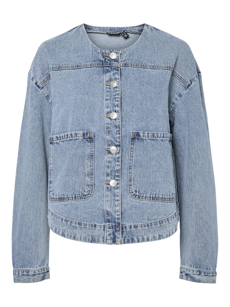 PCTrianna Denim Jacket Light Blue Denim
