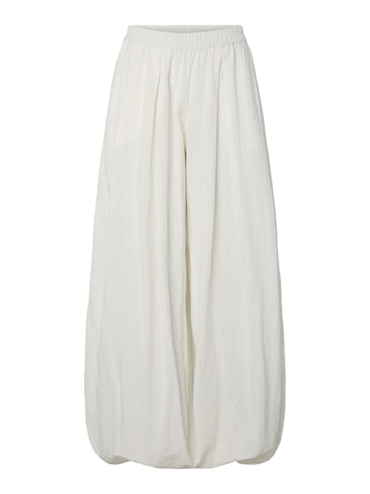 PCKiana HW Slip Pants Cloud Dancer