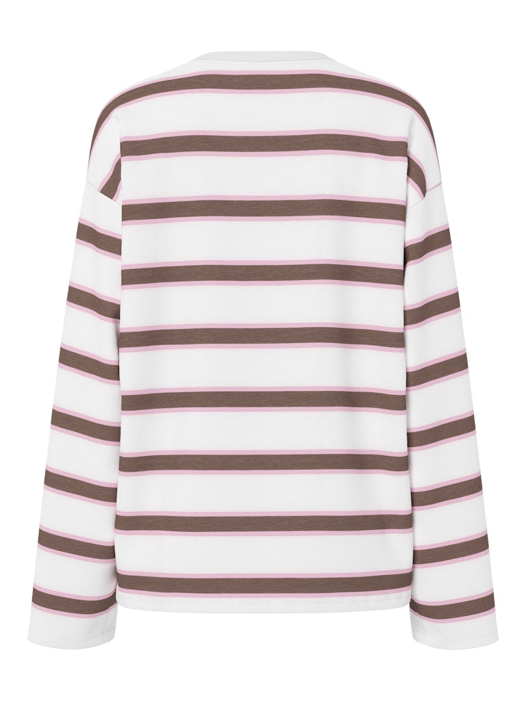 PCMila LS Loose Tee Coffee Quartz