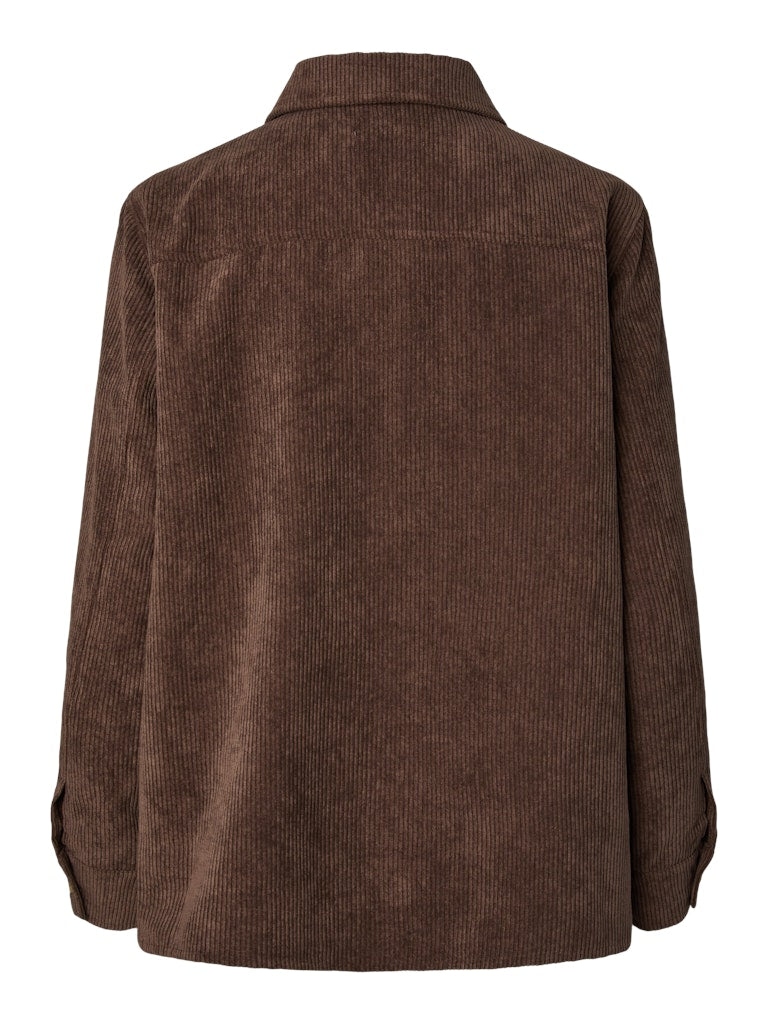 PCEffi LS Shirt Coffee Quartz