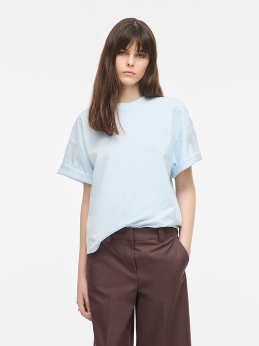 RO’UNanna Oversize O-Neck Tee Ice Water