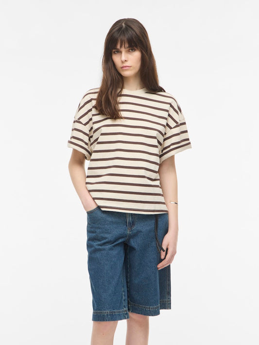 RO’UNanna Oversize O-Neck Tee Birch