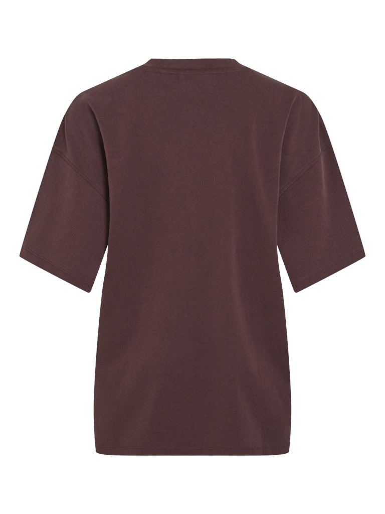 ROUSophias SS O-Neck Tee Decadent Choc