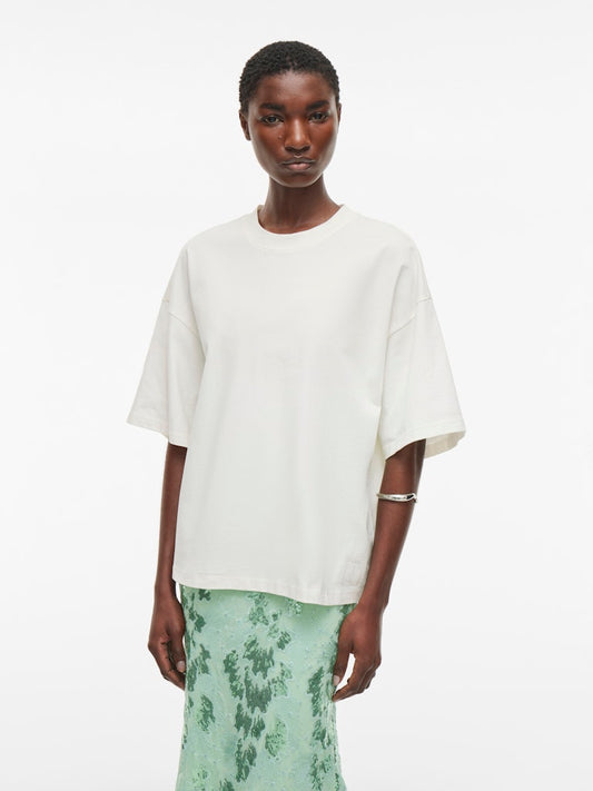 ROUNanna Oversize 2/4 T-Shirt Cloud Dancer