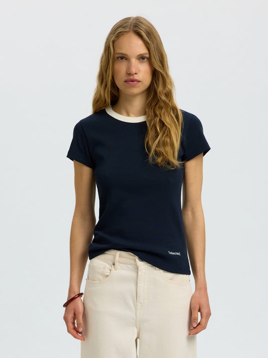 SLWMilly SS Tee Dark Sapphire