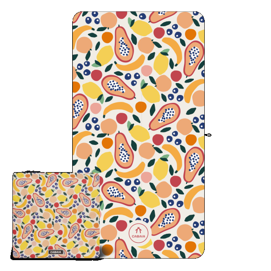 Cabaia Rectangle Towel Lake Como