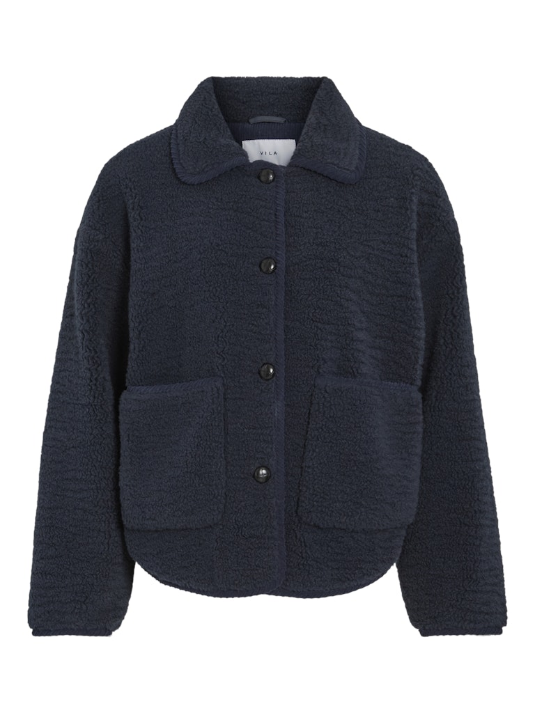 VIMelusa Teddy Jacket Navy Blazer