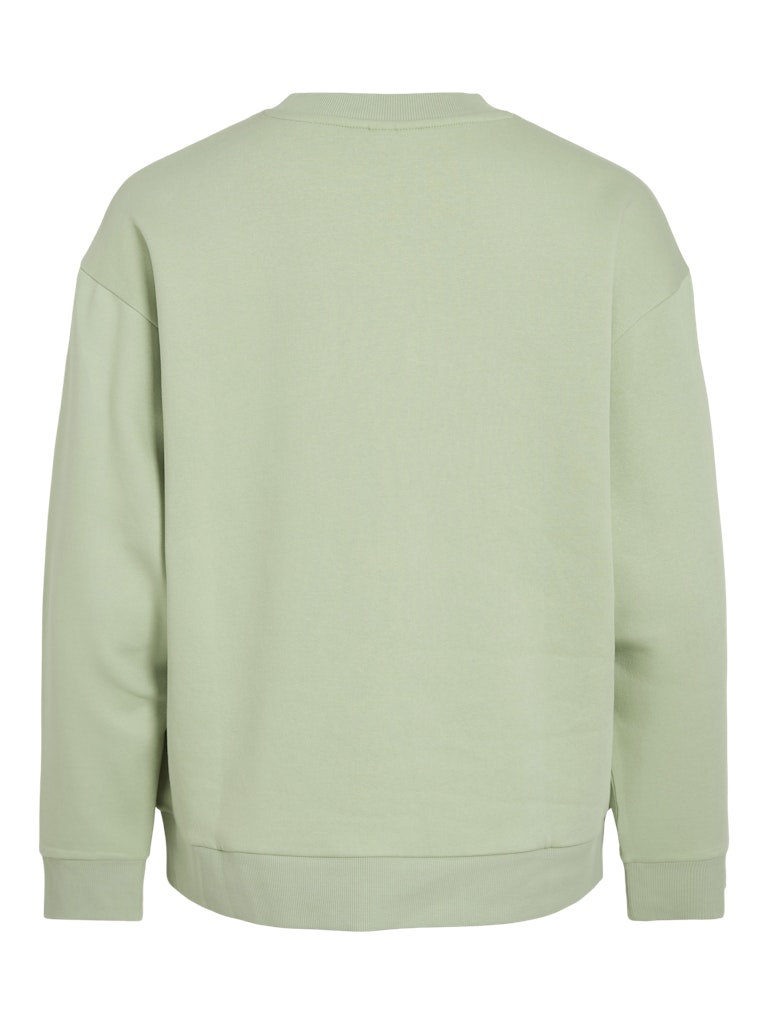 VITasse L/S O-Neck Sweat Smoke Green