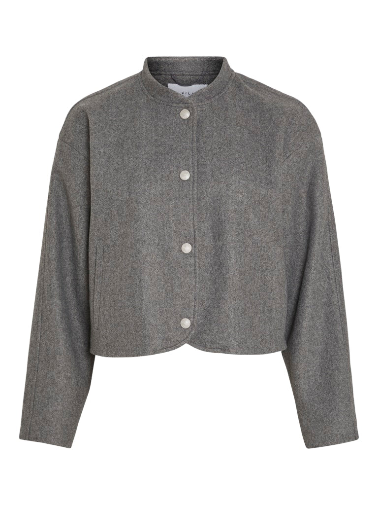 VISolo L/S Short Jacket Medium Grey