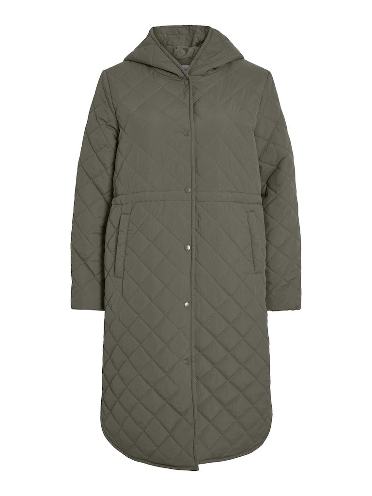 VIGalia L/S Hooded Coat Dusty Olive