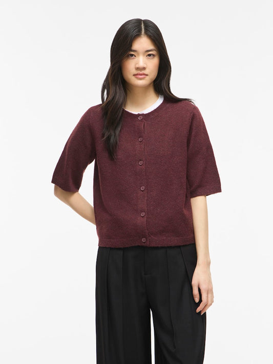 VILiga 2/4 O-Neck Cardigan Port Royale