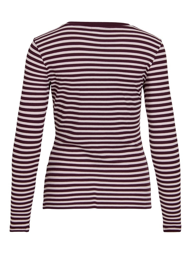 VIAvera O-Neck L/S Top Port Royale