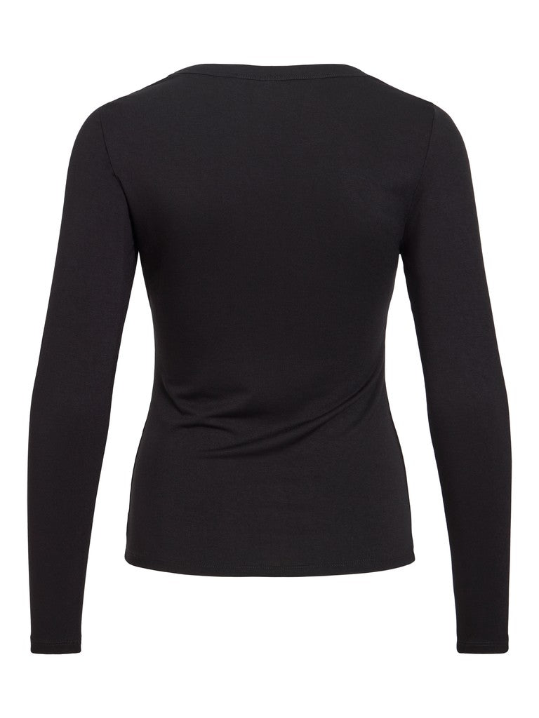 VIAmbiosa O-Neck Top Black Beauty