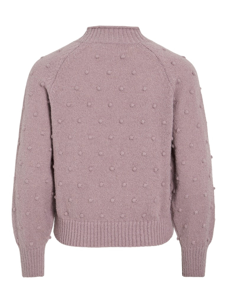 VITuli O-Neck L/S Knit Top Toadstool