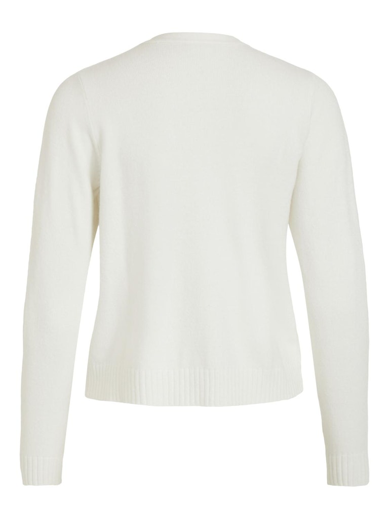 Viril Short Cardigan White Alyssum