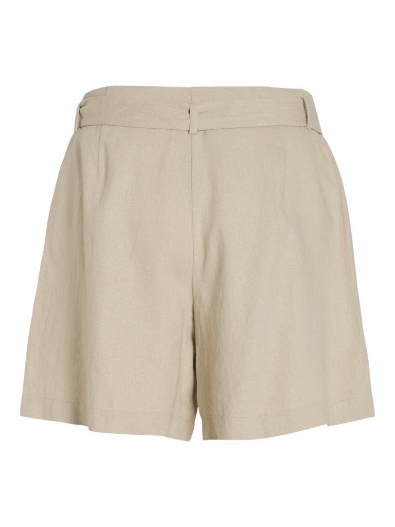 VIJolanda HW Shorts Feather Gray