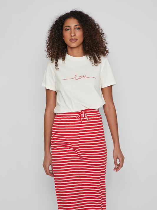 VIPure S/S T-Shirt Cloud Dancer