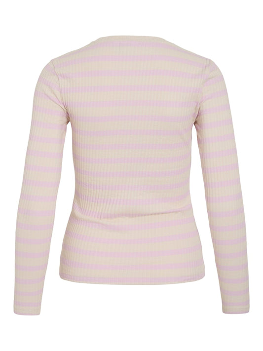 VIAmelie O-Neck L/S Top Winsome Orchid