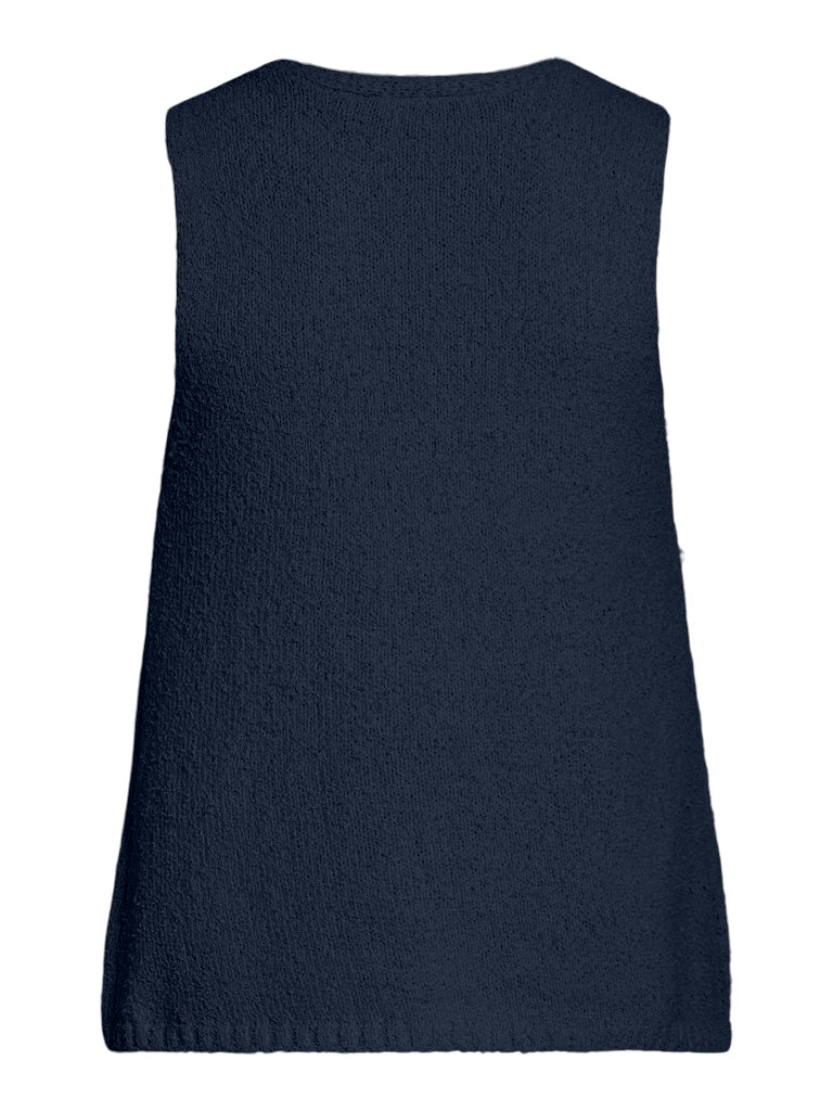 VIDA S/L Knit Vest Navy Blazer