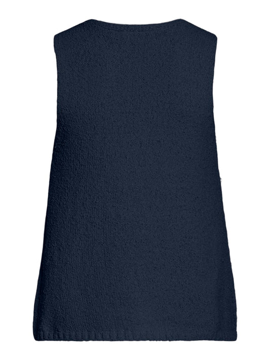 VIDA S/L Knit Vest Navy Blazer