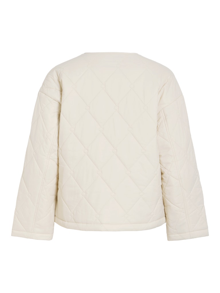 VISilia L/S Short Quilted Jacket Chateu Gray