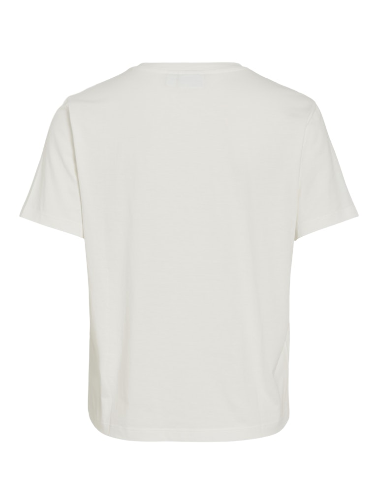 VISybilla O-Neck S/S Lemon Top Snow White Positano