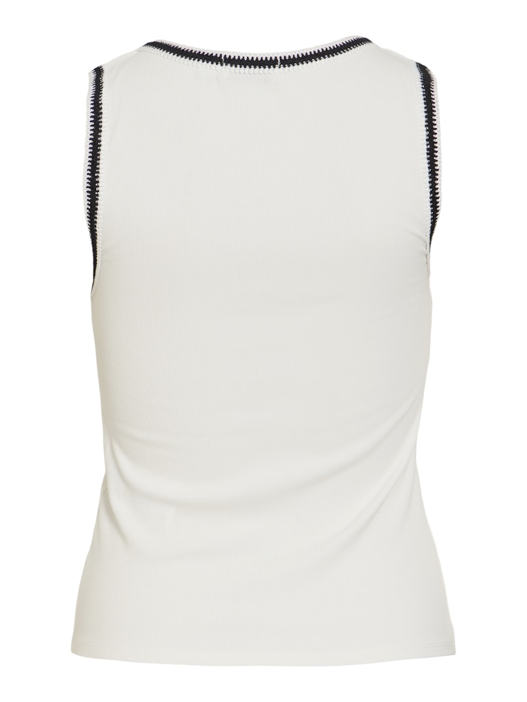 VIMovana O-Neck S/L Trop Snow White