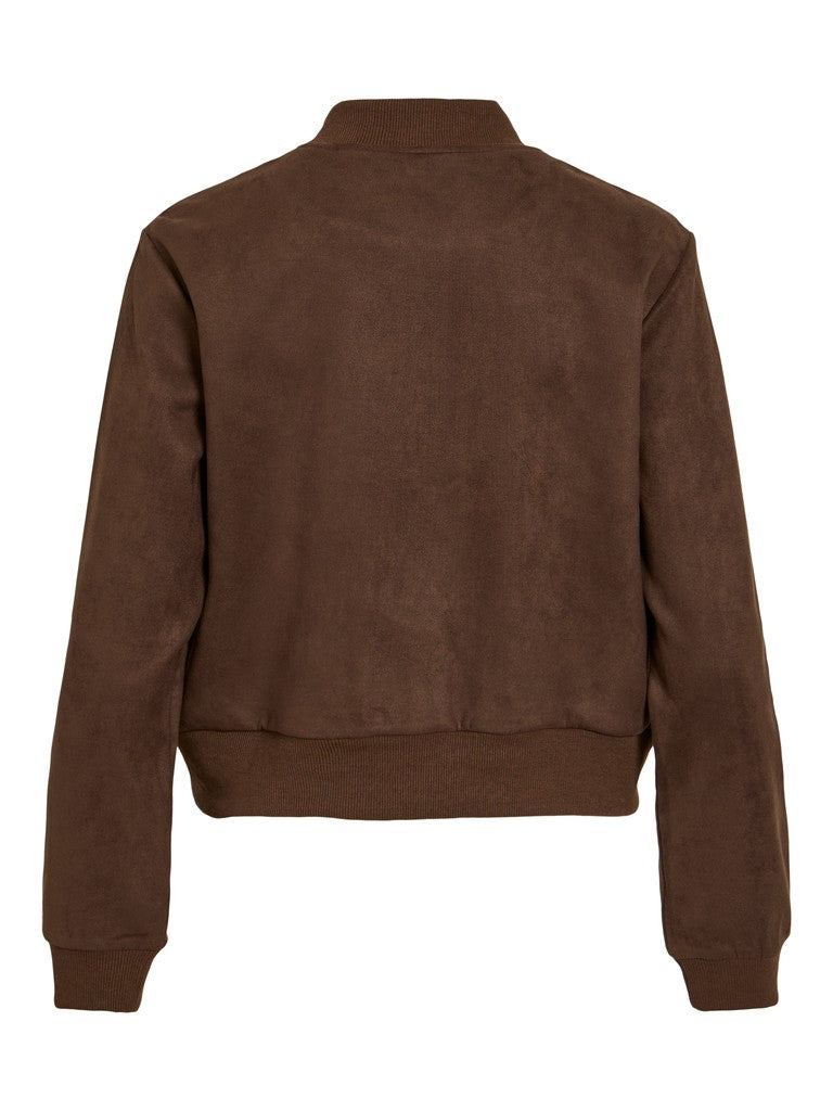 VINili L/S Bomber Jacket Coffee Bean