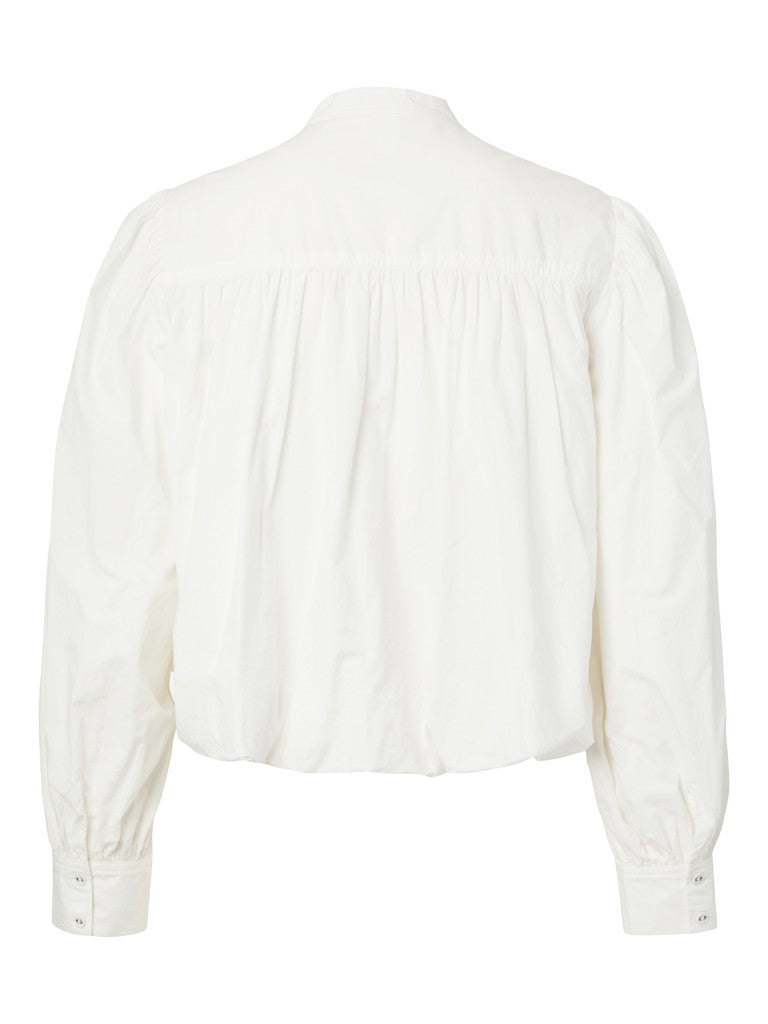 YASCilva LS Short Shirt Star White