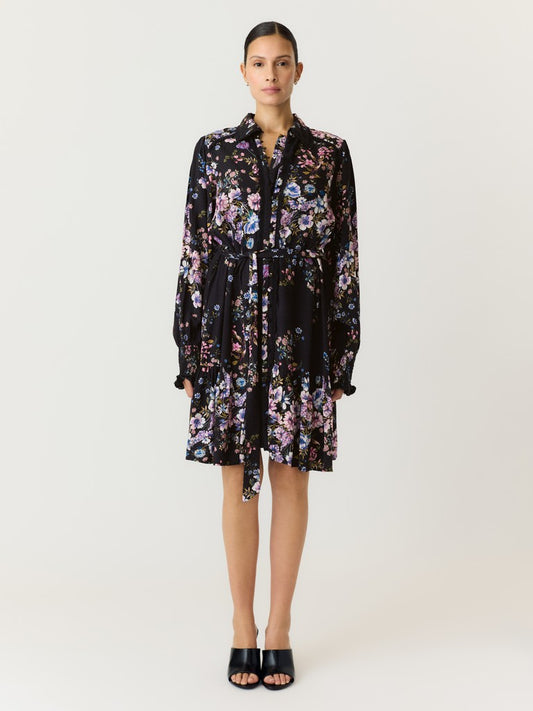 YASTilera LS Shirt Dress Black Tilly