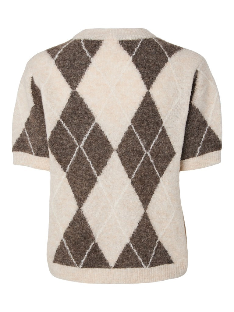 YASJohi SS Wool Blend Pullover Oatmeal