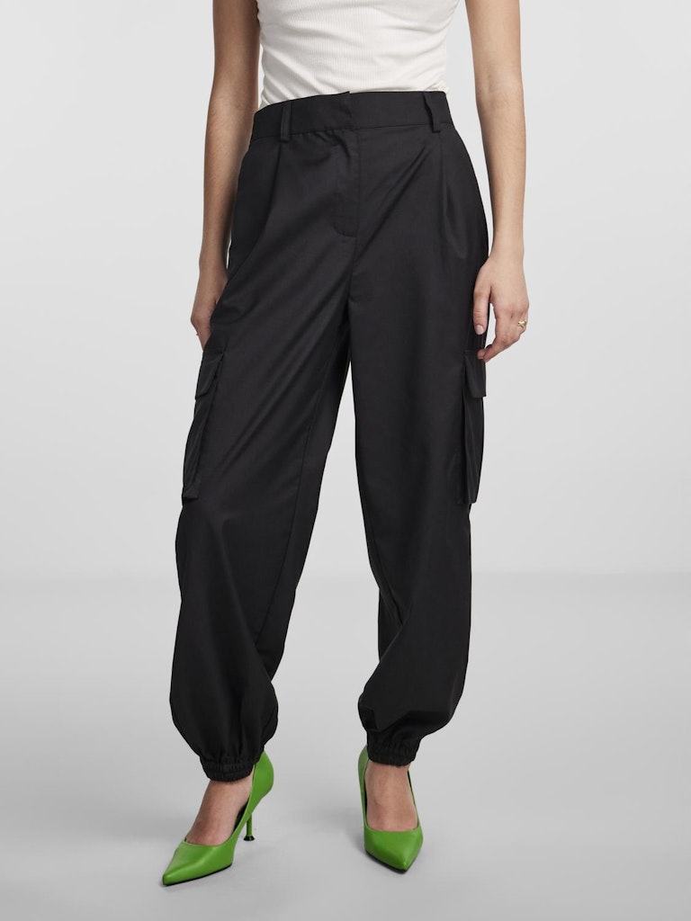 YASPenni HW Ankle Pant Black