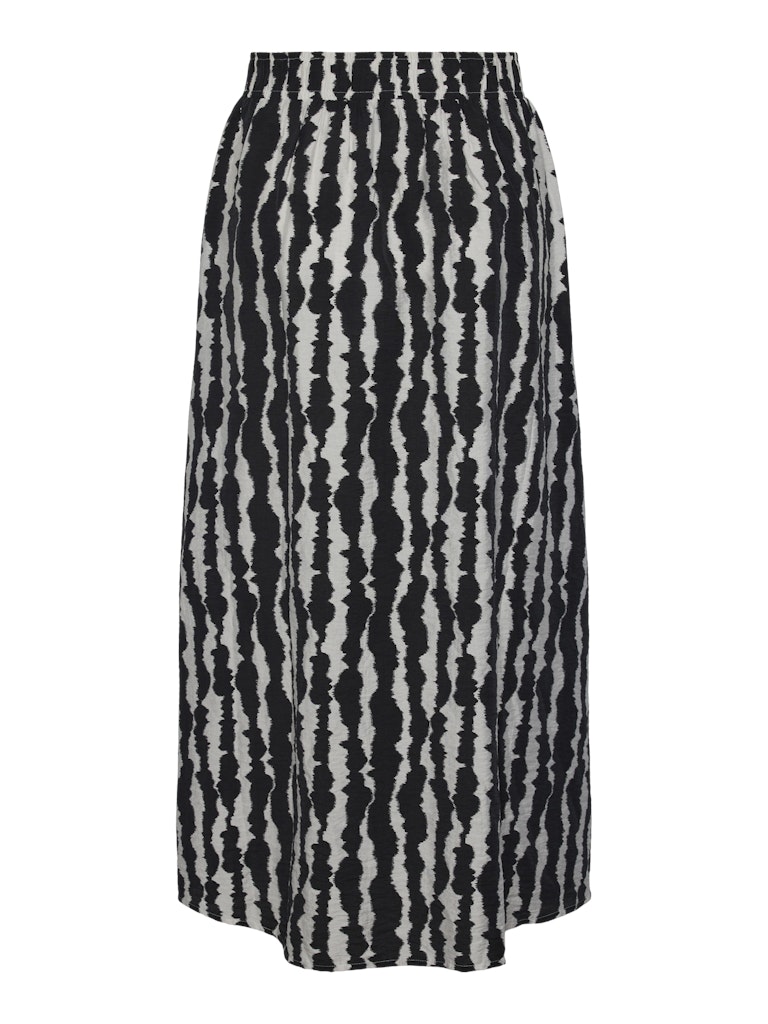 YASZena HW Ankle Skirt Black