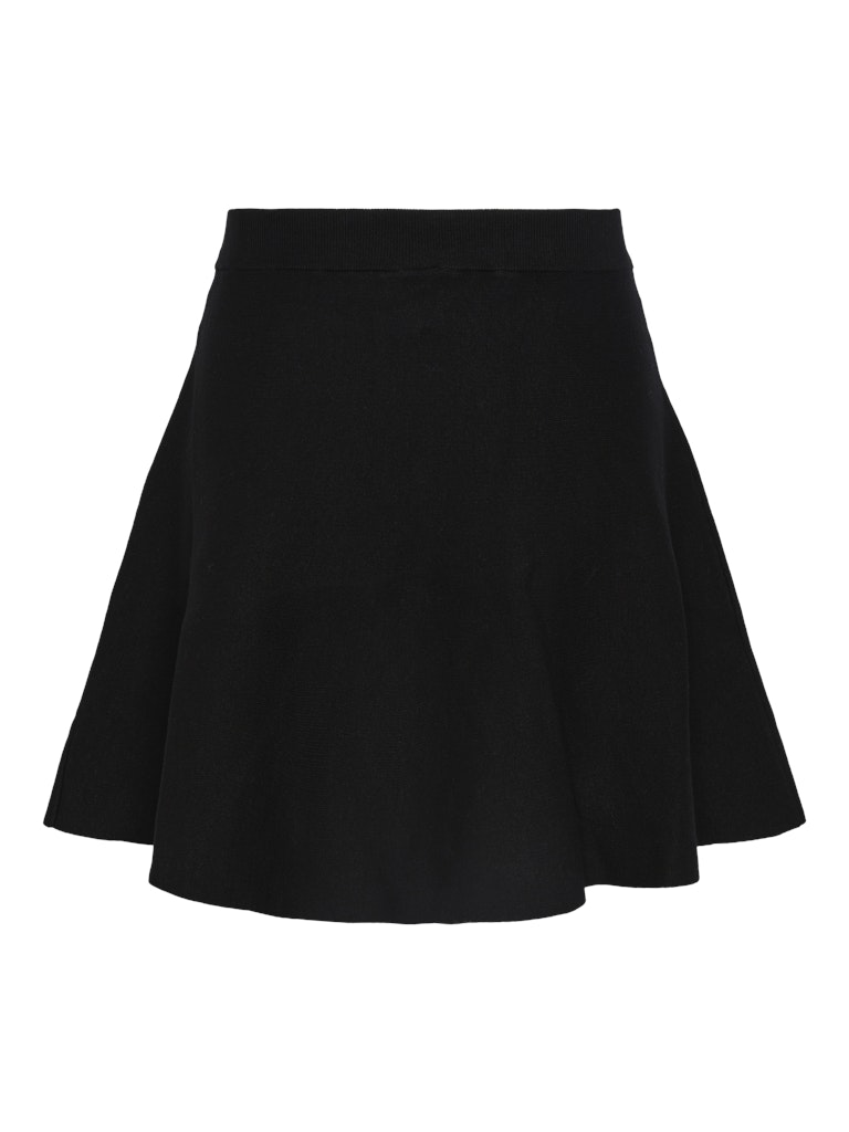 YASFonny HW Knit Skirt Black