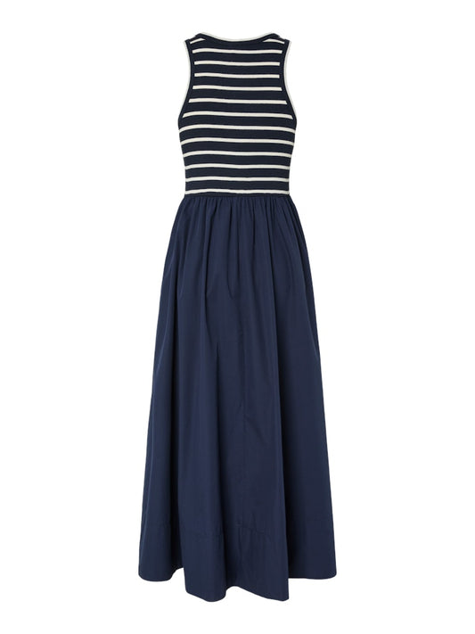 YASMiri Sl Long Dress Navy Blazer