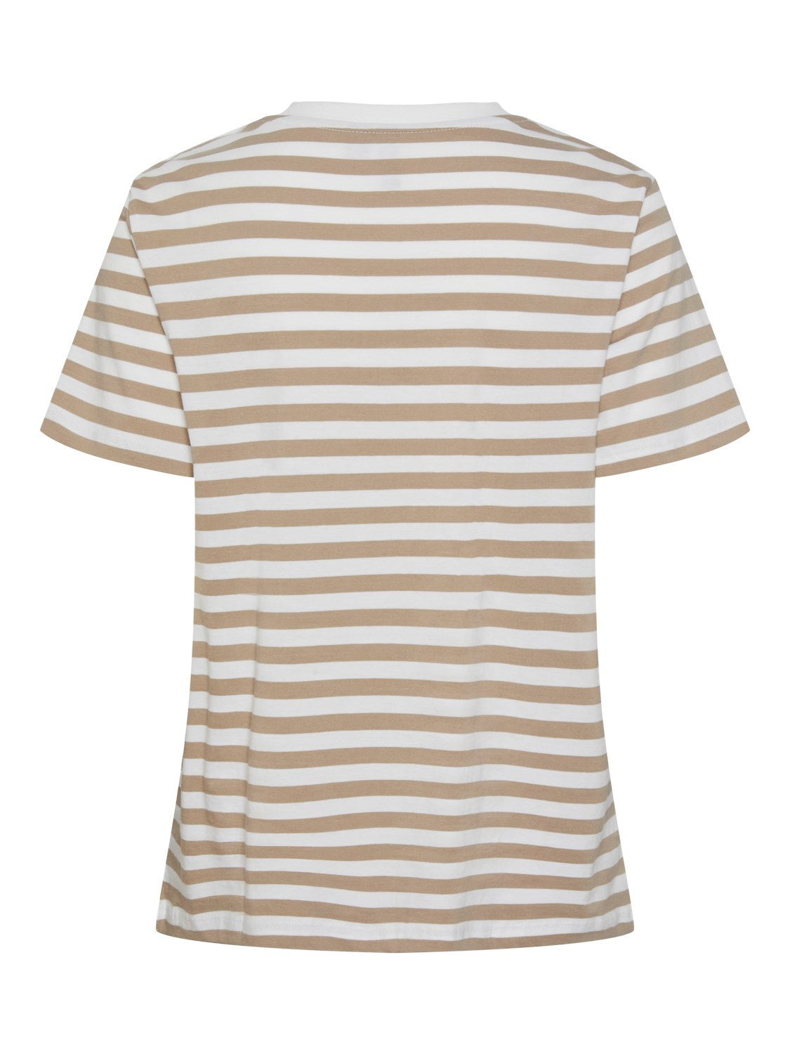 PCRia SS Tee Stripes Silver Mink