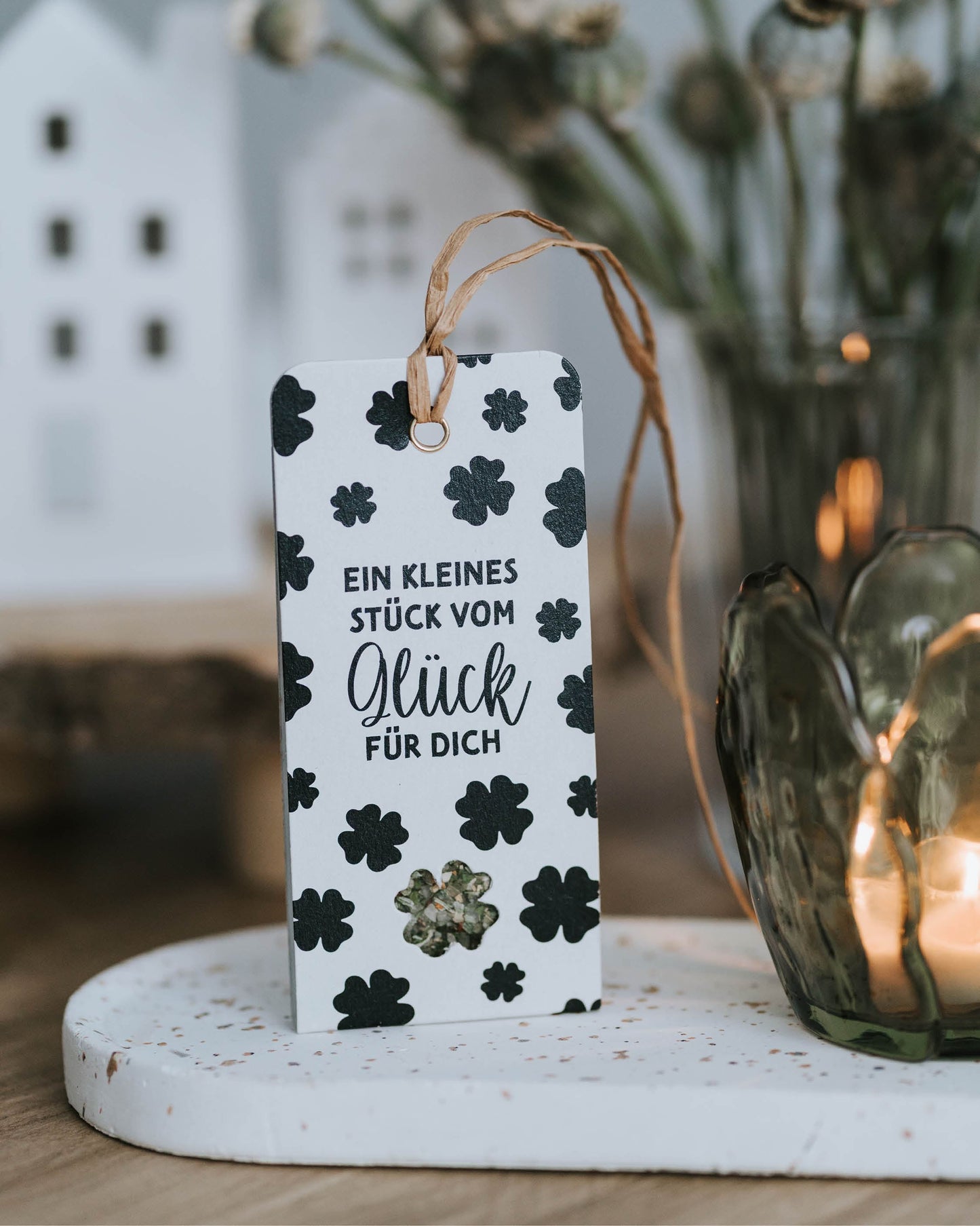 HG Geschenkanhänger Stück vom Glück