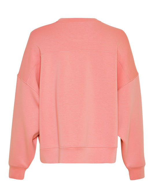 MSCHDalvina Ima Q Sweatshirt Sugar Coral