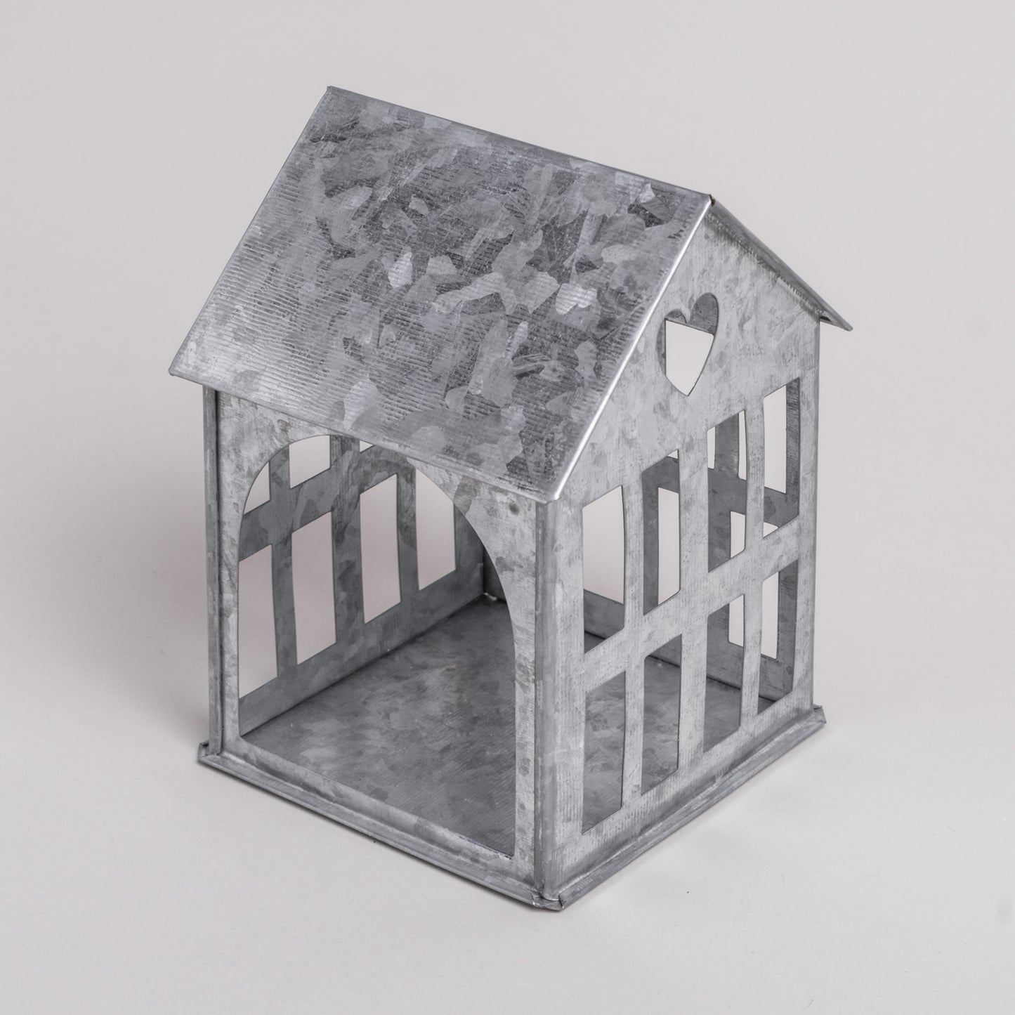 ES Metallhaus klein Silber