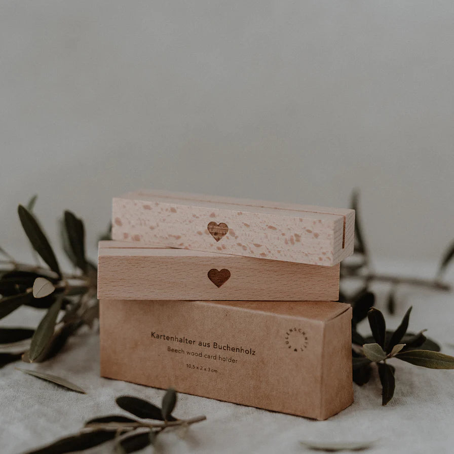 ES Kartenständer Herz 10,5 cm