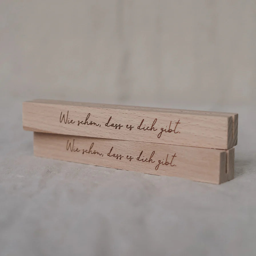 ES Kartenständer Wie schön 15 cm