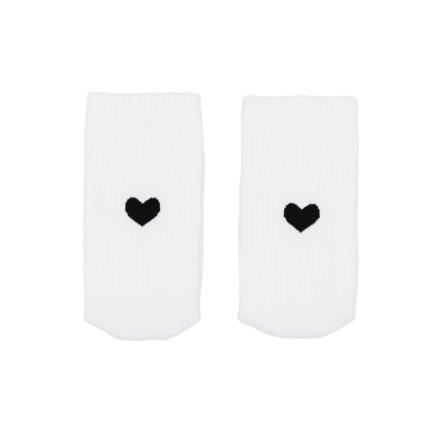 ES Socken weiß Herz S 35-38
