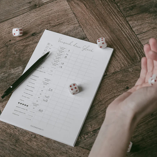 ES Block Versuch dein Glück