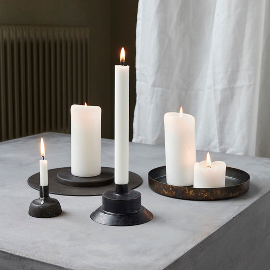 Tablett, Ella, Mattes Eisen/Schwarz