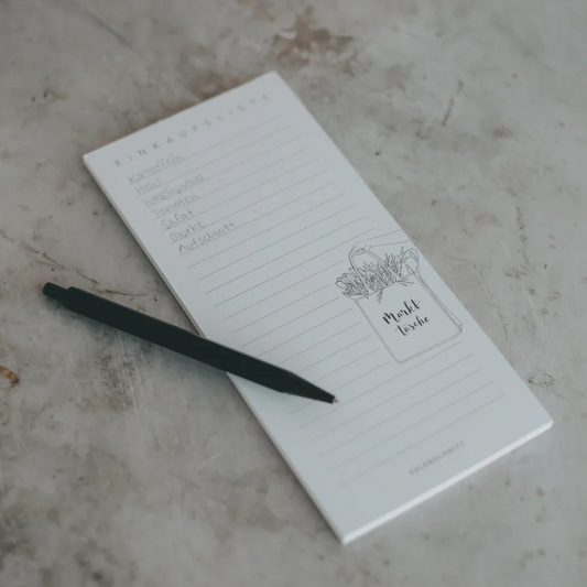 ES Block Einkaufsliste