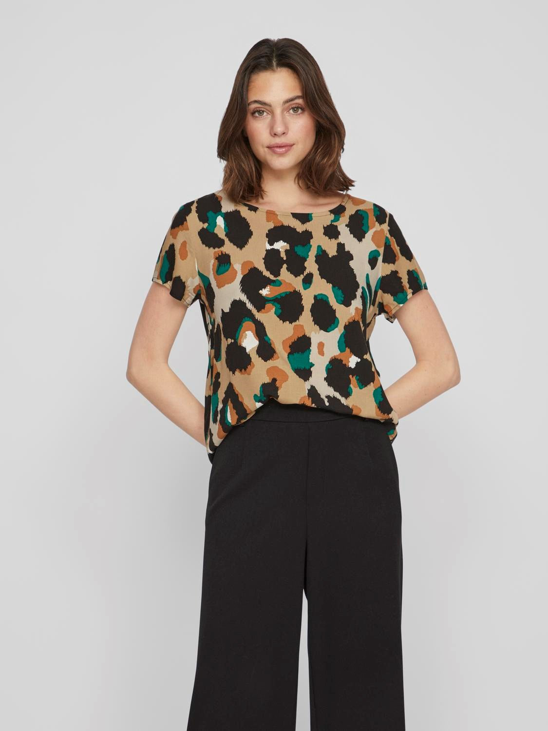 VIPaya S/S Top Ultramarine Green