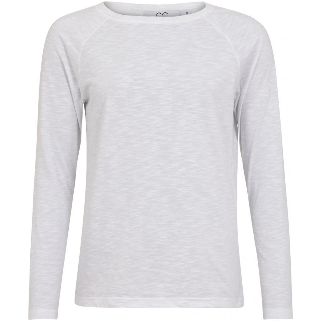 CC Heart Basic Long Sleeve White