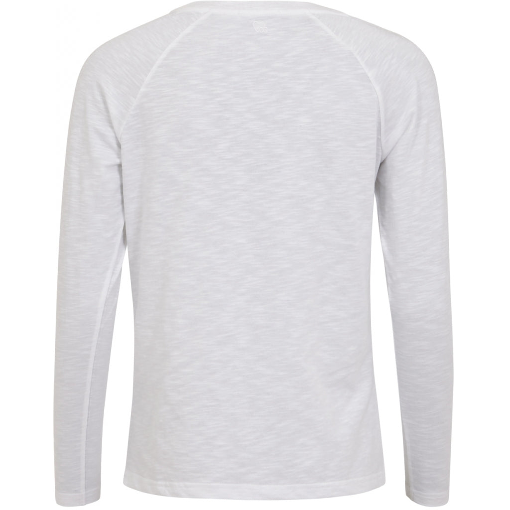 CC Heart Basic Long Sleeve White