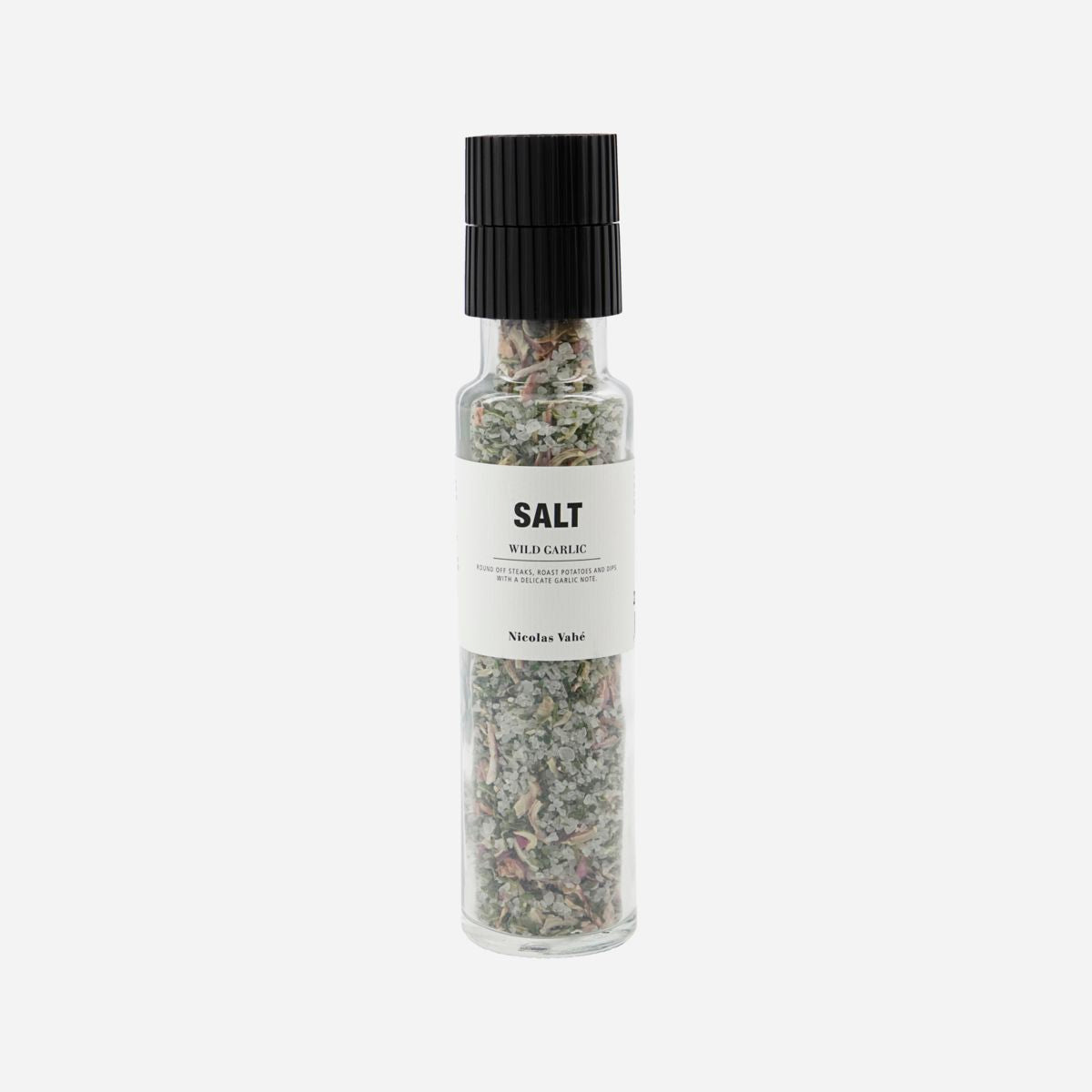 Salt, wild garlic